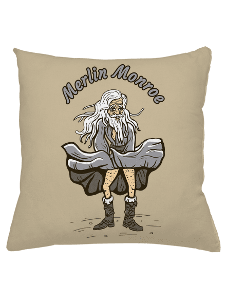 Merlin Monroe	 párna Beige