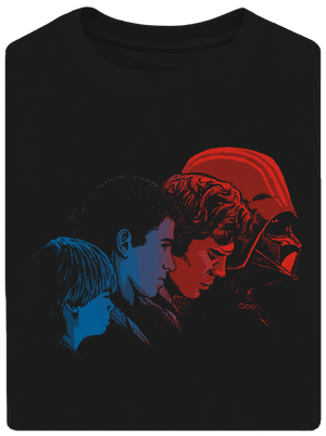 Vaders evolution unisex túlméretezett póló Black