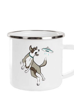 Repülő csészealj pléhbögre White