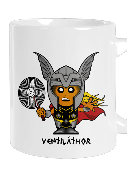 Ventiláthor nagy bögre White