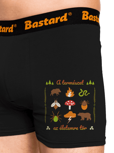 A természet az életemre tör boxeralsó Black