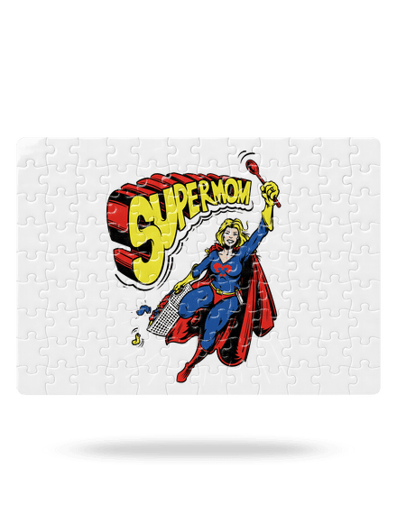 Supermom kirakós White