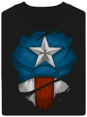 Captain inside unisex crewneck Black