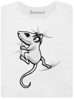 Egér prémium női póló White