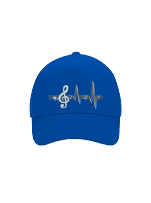 A zene az életem baseballsapka Bright Royal