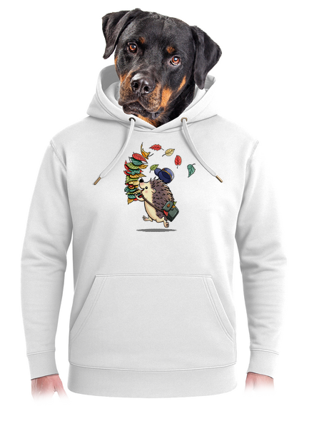Postás unisex prémium pulóver Snowwhite