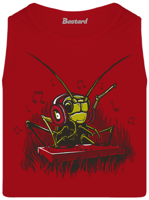 DJ tücsök férfi trikó Red