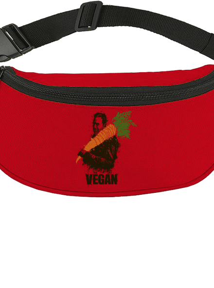 Vegán övtáska Red