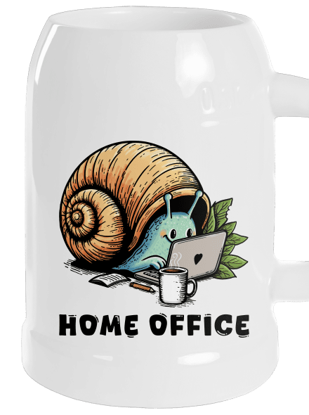 Sneka home office söröskorsó White