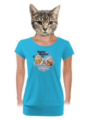 női póló elasztikus alsó szegéllyel