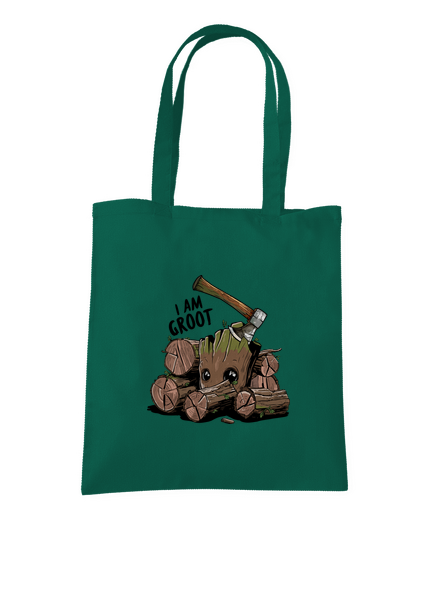I Am Groot táska Bottle Green