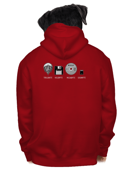 Trilobite cipzáras férfi pulóver Red