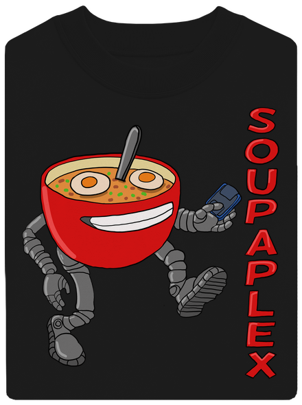 Soupaplex unisex crewneck Black