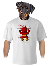 unisex túlméretezett póló