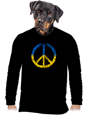  férfi hosszú ujjú póló Black