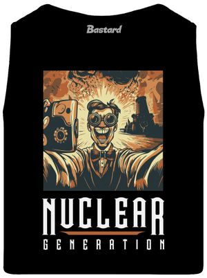 Nuclear generation férfi trikó Black