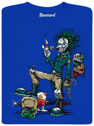 Evil clown gyerek póló Royal Blue