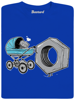 Anya csak egy van férfi hosszú ujjú póló Royal Blue