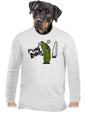 férfi hosszú ujjú póló
