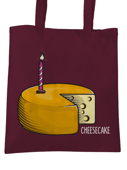 Cheese cake táska Burgundy