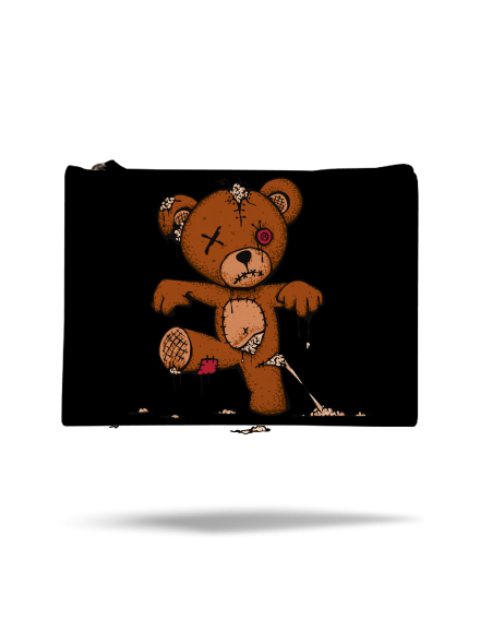 Zombie Teddy kis táska Black