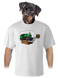unisex túlméretezett póló