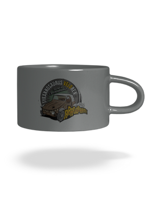 Tyrannosaurus Velorex macaron bögre Grey Macaron