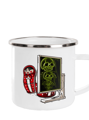 Röntgen Matryoshka pléhbögre White