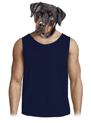 Nyomtatás nélkül férfi trikó French Navy