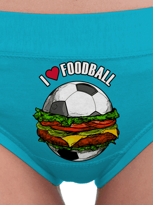 Foodball női bugyik Turquoise