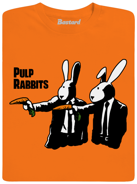 Pulp Rabbits férfi póló Orange