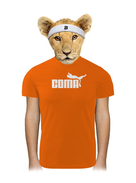 Coma gyerek sport póló Neon Orange