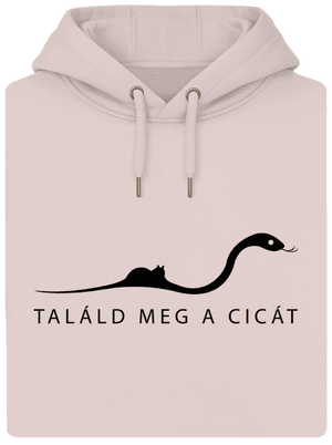 Találd meg a cicát unisex prémium pulóver Rose Chalk