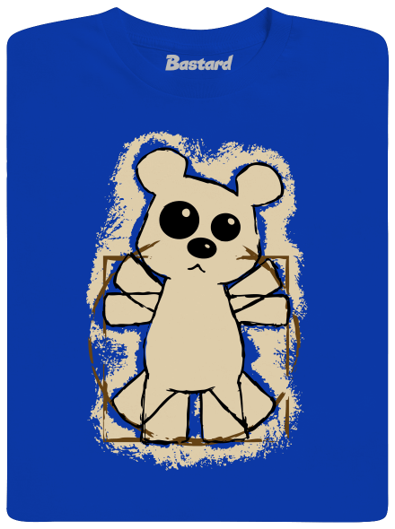 Da Vinci Teddy férfi hosszú ujjú póló Royal Blue