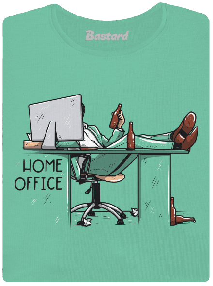 Home office prémium női póló Mint Mal