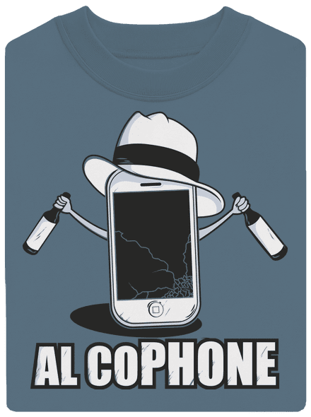 Al Cophone unisex crewneck Nordic Blue