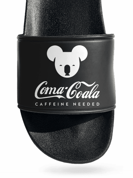 Coma Coala papucs Black