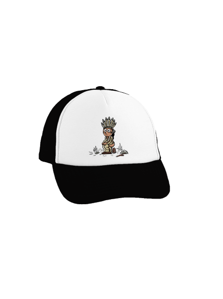 Indián teherautós sapka Black cap