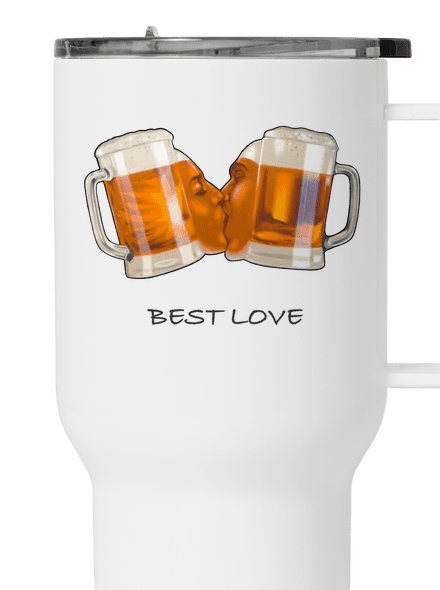 Best love termosz bögre White