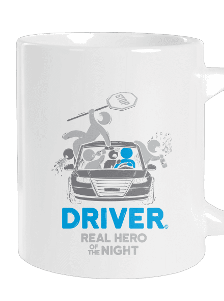 Driver nagy bögre White