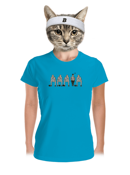 Nem bűnös női sportpóló Blue Atol