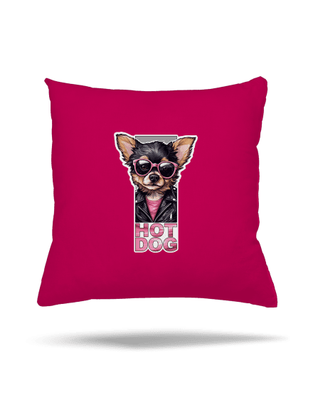 Very hot dog párna Fuchsia Pink