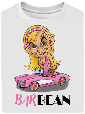 Barbean unisex túlméretezett póló White