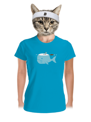  női sportpóló Blue Atol