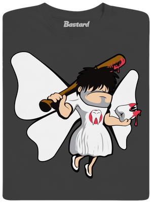 Fogtündér férfi hosszú ujjú póló Dark Grey