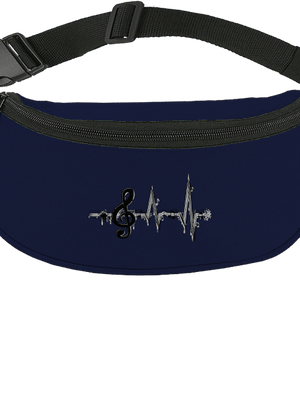 A zene az életem övtáska French Navy