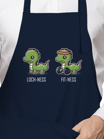 Fit-ness kötény Navy