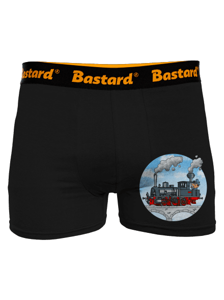 Kéményfüst boxeralsó Black