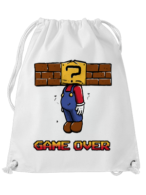 Game over hátizsák White