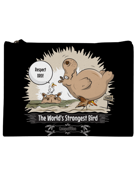 Strongest bird kis táska Black
